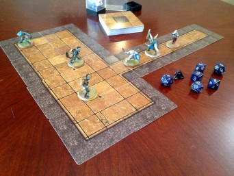 Modular Dungeon Tiles Rectangular Room Example