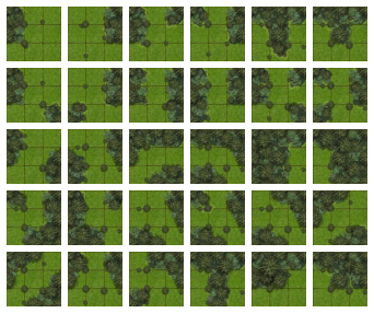Forests Expansion Set Tile Array